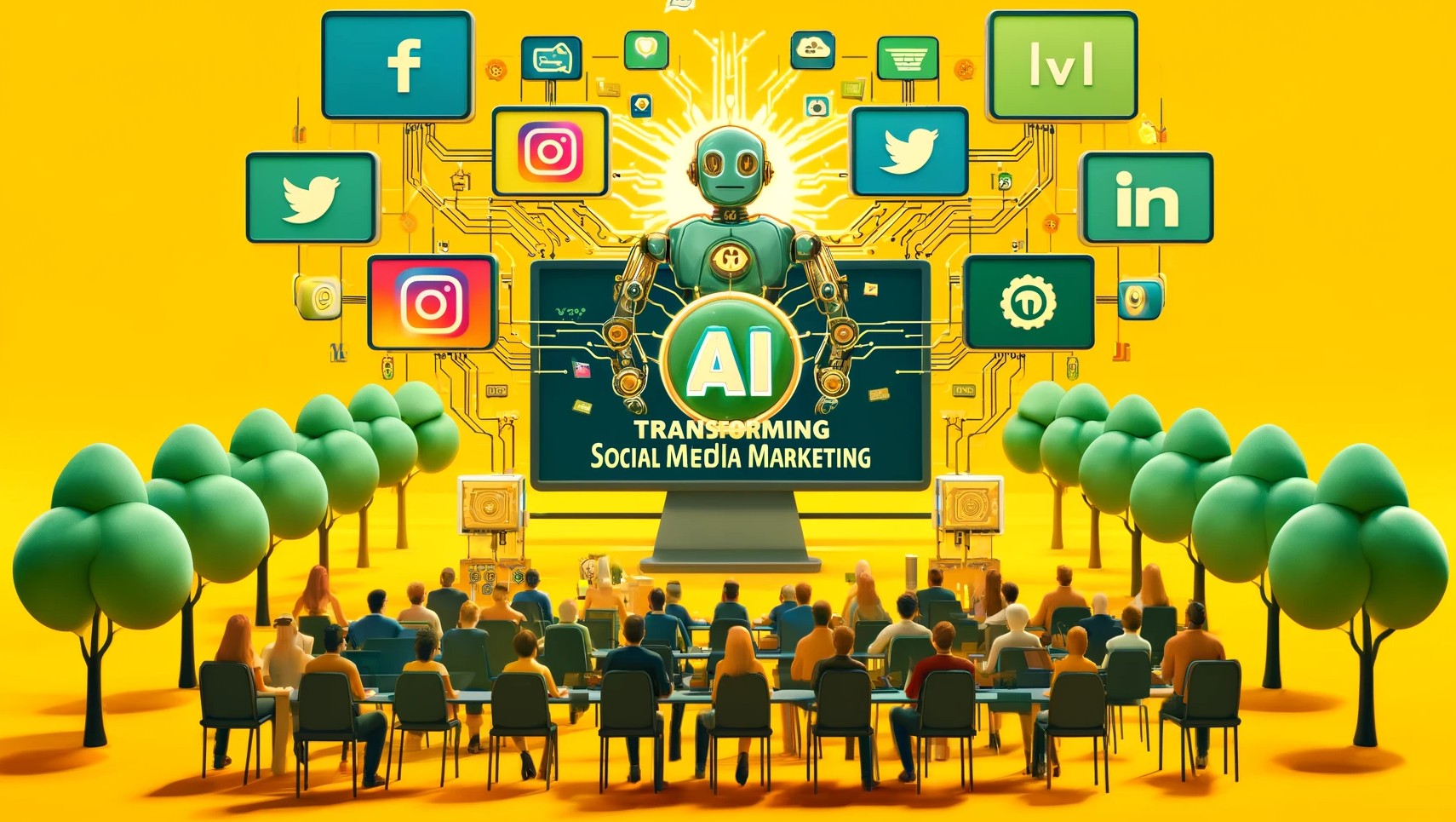 10 Ways AI Transforms the Future of Social Media Marketing